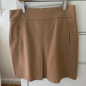 Loft Kick-pleat A line skirt EUC Size 6